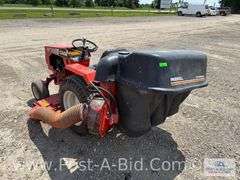 1980 Case 444 Hydrostatic Lawn Mower With Triple Bag Bagger, Kohl