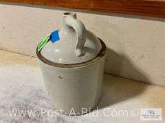 5 Gallon Red Wing Union Stoneware Crock Jug.