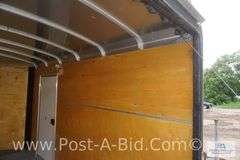 2012 H & H 12' Plus 4' V Tandem Axle Enclosed Trailer, Rear Ramp