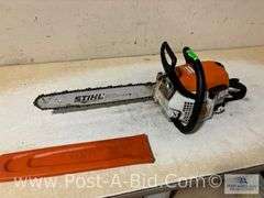 STIHL MS 211 Chainsaw 18" Bar, Owner Stated, "Runs Great. "