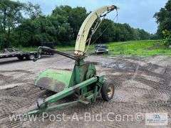 John Deere Green Chopper/Flail Chopper Model # 15A, Serial Number