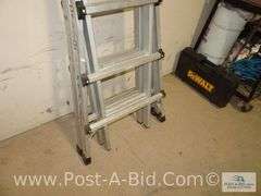 Gorilla Aluminum Ladder 4 In 1.