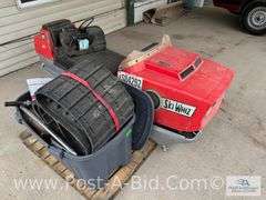 Massy Fergusen 400 SST Snowmobile Ready To Restore, Belly Pan Has