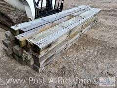 Bundle Of Wood 10' Cross Arms, Approx. 25 Each.