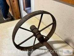 Pair Of Steel 16" Wheels.