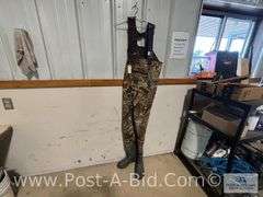 Camo Chest Waders By Mad Dog Gear.