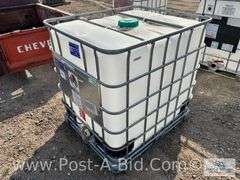 250 Gallon Poly Tank, "Food Grade, 1 Use"