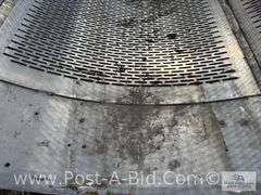 Large Stainless Steel Screen, 4' Diameter x 12' Long.