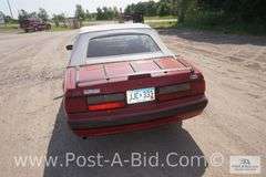 1988 Mustang LX Convertible With 23, 691 Miles On 5 Digit Odometer