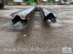 Approx. 9 Guardrail Sections, Approx. 26' Long Each.