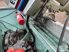 1978 Lund 14' Boat With Evinrude 35 HP Motor, 1978 Midi Trailer W