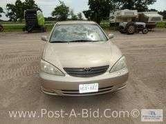 2002 Toyota Camry.....BIDDING DISABLED DUE TO TITLING PAPERWORK.
