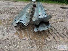 Approx. 9 Guardrail Sections, Approx. 26' Long Each.