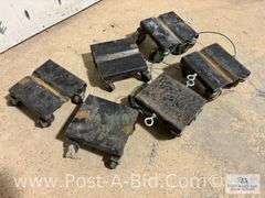 6x Snowmobile Dollies