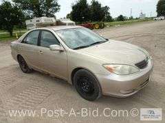 2002 Toyota Camry.....BIDDING DISABLED DUE TO TITLING PAPERWORK.