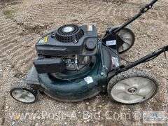 Yardman 159 cc Push Lawn Mower, Owner Stated, "Runs", But No Gas