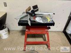 Skil Table Saw 10" Model 3400 With Extra Blades.