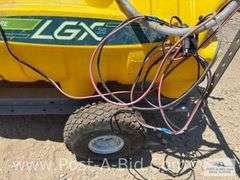 Crop Cave LGX 25 Gallon Pull Behind Sprayer.