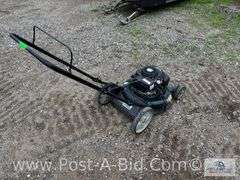 Yardman 159 cc Push Lawn Mower, Owner Stated, "Runs", But No Gas