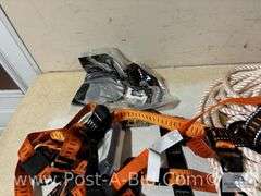 Malta Safety Harness And Rope, Owner Stated "Used Once".