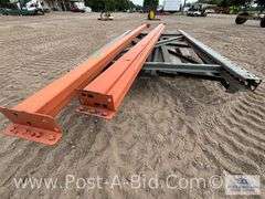 Assorted Pallet Racking 1-42" W x 7' Tall Upright And 2-10' Cross