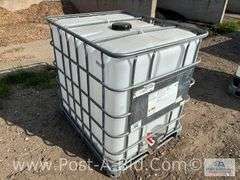 250 Gallon Poly Tank, "Food Grade, 1 Use".