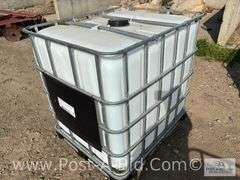 250 Gallon Poly Tank, "Food Grade, 1 Use".
