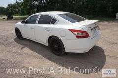 2011 Nissan Maxima 4 Door Car with 197, 190 Miles, Leather, Sunro