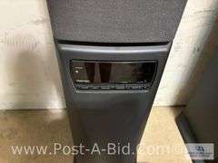 Surround Sound System, 2-Sony Stand Speakers, 1-Bose Center Speak