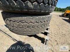 4x Dunlop SP231 385/65R22.5 Super Singles, Owner Stated "Good Tre