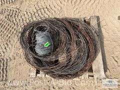 Rolls Of Barb Wire.