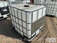 250 Gallon Poly Tank, "Food Grade, 1 Use".