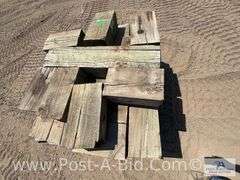 2 Pallets Of Small Guardrail Block.