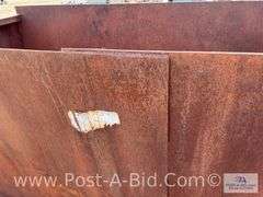 Steel Dumpster.