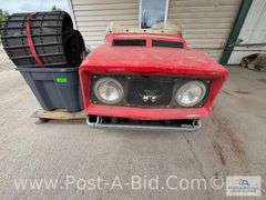 Massy Fergusen 400 SST Snowmobile Ready To Restore, Belly Pan Has