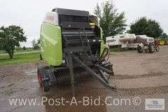 2009 Claas Round Baler, Variant 380RC, 4x6, Net Wrap Only, Pre Cu