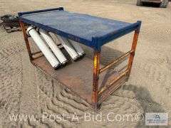 Heavy Duty Shop Cart-29" x 56" x 3' Tall.