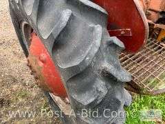Farmall B Tractor, With Woods Belly Mower, Narrow Front, 2 Flat T