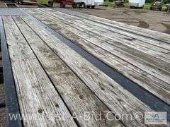 2016 Big Tex 25' Tandem Dual Wheeled Gooseneck Trailer, 20' Flat