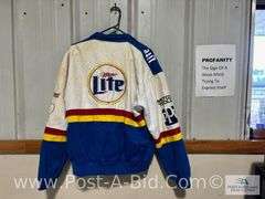 Chase Authentic Miller Lite #2 Jacket, Sz, Medium.