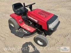 Yard Machines Tractor With 38" Deck, 12.5HP Motor, 2 New Blades,