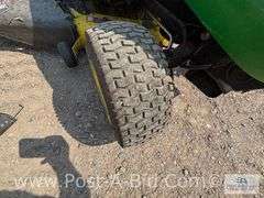 John Deere L120 With Bagger - Owner Stated "For Parts Or Repair,