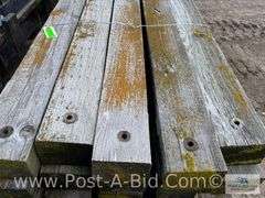 Bundle Of Wood 8' Cross Arms, Approx. 25 Each.