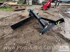 New Mahindra 5' 3 Point Back Blade, Cat 1.