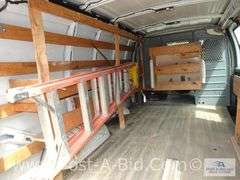 2015 GMC Savana Cargo Van With 137,371 Miles, 4.8L Motor, PW, PL,