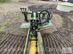 John Deere 3 Point Mount Hydraulic Post Pounder.