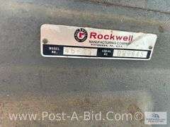 Delta/Rockwell Lathe, 110 V Motor, Variable Speed 340-1800 RPM Sp