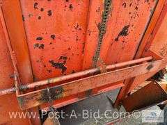 250 Bushel Gravity Box, With MN 10 Ton Running Gear.