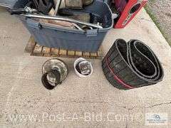 Massy Fergusen 400 SST Snowmobile Ready To Restore, Belly Pan Has