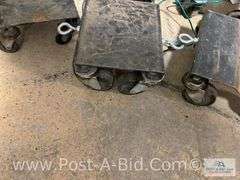 6x Snowmobile Dollies